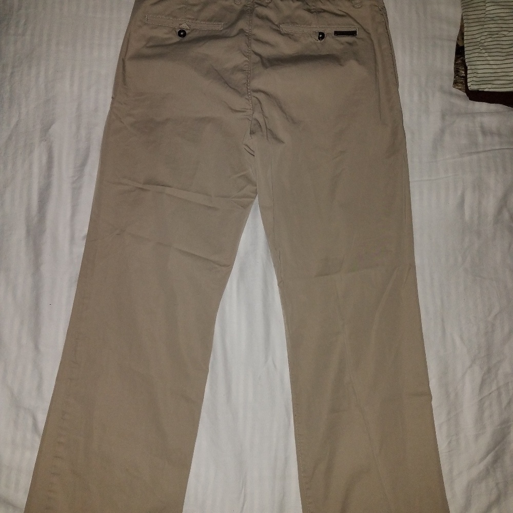 Burberry Slim Fit Cotton Chinos Beige